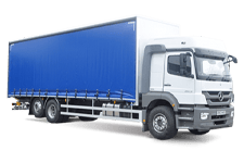 Van Hire Harrogate - 26 Tonne Curtain Side Truck - Truck hire Harrogate