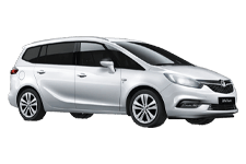 Van Hire Harrogate - Vauxhall Zafira 5 + 2 - Minibus hire Harrogate